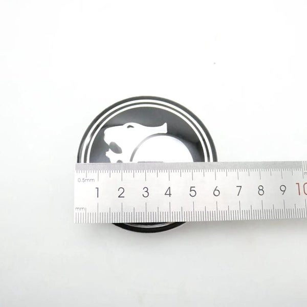 4x Red Holden Wheel Centre Caps – 63mm, HSV Coupe, V2–VF, Commodore, GTS, Plastic